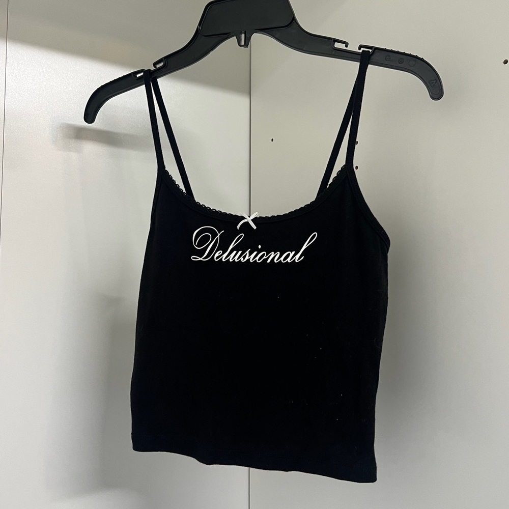 Garage Black Camisole Top